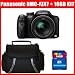 Panasonic Lumix DMC-FZ47K 12.1 MP Digital Camera with 24xOptical Zoom - Black + Camera Case + 16GB SDHC Memory Kit