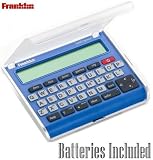 Franklin Pocket-Sized Electronic Spelling Ace SA209 with Over 110,000 Word Phonetic Spell Corrector, 500,000 Synonyms & Antonyms , Word Building Exercises, Spanish & French Phrases, 5 Level Spelling Bee list, Crossword Solver & Homophone Guide - Batteries Included