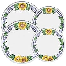 Corelle Coordinates Sunsation Economy Burner Covers, Set of 4
