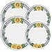 Corelle Coordinates Sunsation Economy Burner Covers, Set of 4