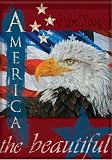 Patriotic Eagle America the Beautiful Flag