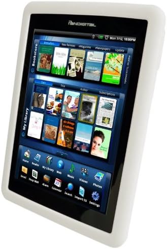 Pandigital Silicone Skin for Model R70E200 Novel 2 GB 7-Inch eReader, Clear (COVSSI7CL1)
