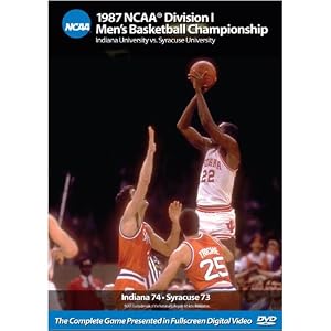 1987 NCAA Championship Indiana vs. Syracuse by 