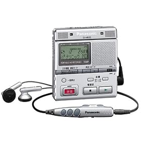 Panasonic SJ-MR50-S �|�[�^�u��MD���R�[�_�[ (MDLP�Ή��A�X�s�[�J�[&�X�e���I�}�C�N����) �V���o�[