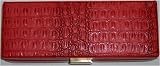 Rocket Redbox - Dark Red Medium Sized Leather Jewelry Box