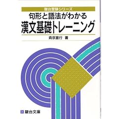 句形と語法がわかる漢文基礎トレーニング (駿台受験シリーズ)