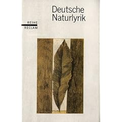 Deutsche Naturlyrik. Vom Barock bis zur Gegenwart