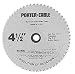 Porter Cable 12121 4-1/2-Inch 120 Tooth Plexiglass Cutting Trim Saw Blade with 3/8-Inch Arbor
