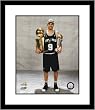 Tony Parker San Antonio Spurs NBA Framed 8x10 Photograph 2007 Champs Trophy and MVP Trophy