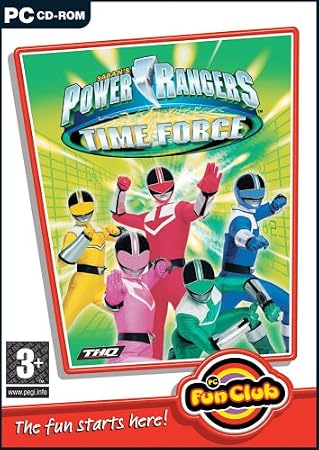 PC Fun Club: Power Rangers Time Force (PC CD)
