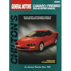 GM Chevrolet Camaro, Firebird (1993-98) (Chilton Total Car Care)