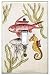 Aquarium Hand-painted Wood Switchplate