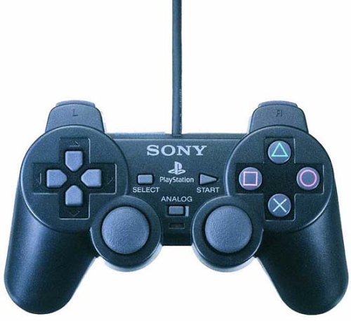 Childrens Toyshop   : Manette PS2 Dual Shock - Noir