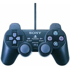 Manette PS2 Dual Shock - Noir