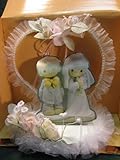 Precious Moments Heart and Tulle Cake Topper Figurine Is NOT Included 434361