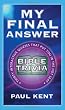 My Final Answer: Bible Trivia