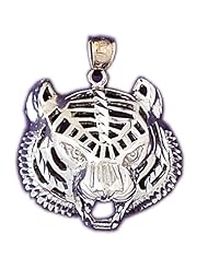 CleverEves 14K White Gold Animal Kingdom Pendant 11.2 - Gram(s)
