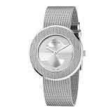 Gucci Womens YA129407 U-Play Medium Steel Mesh
