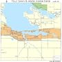 Street & Road Map of Lake Wissota, Wisconsin WI - Printed poster size wall atlas of your home town