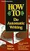 Book How to Do Automatic Writing (Llewellyn's