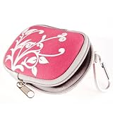 CamCase pink Lifestyle Tasche für Digitalkameras, Handys, Schlüssel und Make-up