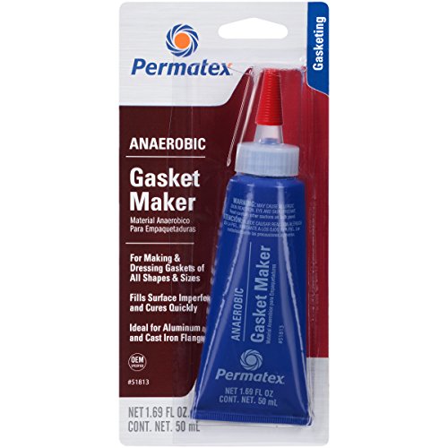 feature Permatex 51813-6PK Anaerobic Gasket Maker, 50 ml Tube (Pack of 6)