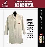 Alabama Crimson Tide Long Lab Coat from GelScrubs - B000BJKGFY