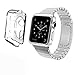 Apple Watch Case With Screen Protector and Cleaning Cloth Included - 42mm Vittle TPU Crystal Clear Case for Apple Watch