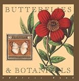 Butterflies & Botanicals Address Book by Helen Buttfield