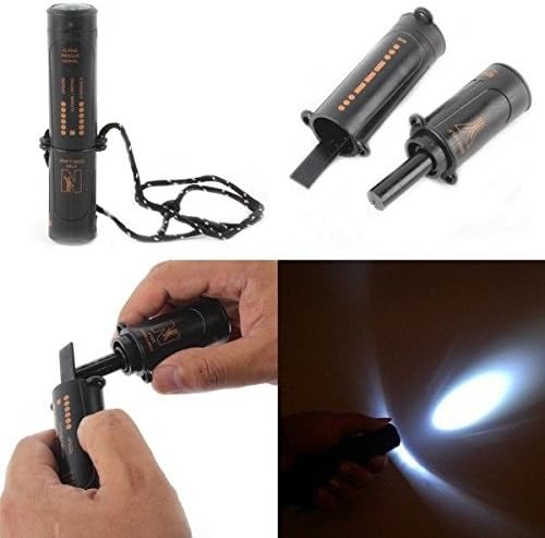 Evaric 10 in 1 Multi Tool Survival Camping Hiking Emergency Kit Flint Compass Outdoor