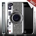 iPhone 4/4S Cover "Kamera" Retro