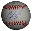 Chris Valaika Autographed ROLB Baseball, Cincinnati Reds, Proof Photo