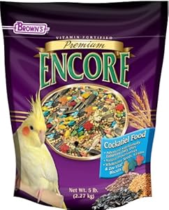 F.M. Brown's Encore Cockatiel Food, 5-Pound