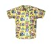 Scrubs - Cherokee HQ Dental Two Pocket Poly/Cotton (XS-5X) Print Scrub Tops. Great fo...