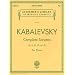 Dmitri Kabalevsky - Complete Sonatas for Piano: Sonata No. 1, Op. 6; Sonata No. 2, Op. 45; Sonata No. 3, Op. 46