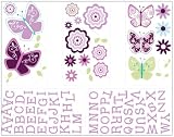 Kimberly Grant Bohemian Butterfly Wall Decals