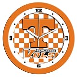 Tennessee Volunteers Suntime 12 Dimension Glass Crystal Wall Clock - NCAA College Athletics