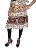 Indi Boho Wrap Skirts Printed Wrap Around Women Short Skirt