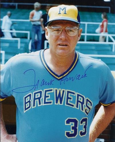 Frank Howard Autographed Milwaukee Brewers 8x10 Photo