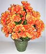 19" Silk Hibiscus in Metal Container