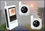Interference Free 2 Camera Auto Switching Digital Monitor From Safe Baby. Auto Switching with 8 Camera Capability