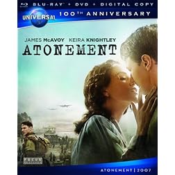 Atonement [Blu-ray + DVD + Digital Copy] (Universal's 100th Anniversary)