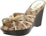 Guess Womens Tristana Wedge Sandal Sandals