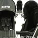 NEW BUGGY STROLLER PUSHCHAIR WITH LARGE SUN CANOPY HOOD - ZETA VOOOM - Black with Rain Cover