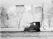 Union Square After a Snowstorm, ca. 1912 - 16" x 20" - Fine-Art Gicl??e Photographic Print of an Image from the Library of Congress Collection
