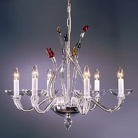 Preciosa Oasis 6 Light Crystal Chandelier by SmartBargains