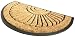Strathwood Coco Fiber 18-by-30-Inch Doormat, Half Moon