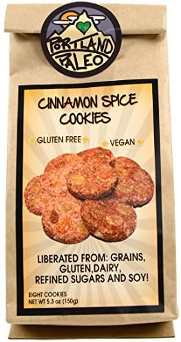 Paleo Cookies, Cinnamon Spice (8 Per Package)