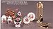Reutter Porcelain Rose Miniature Fireplace Decorations
