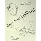 Buy Sonata for Tenor Saxophone and Piano by Johann Ernst Galliard